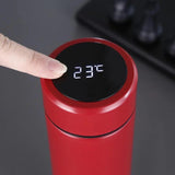 Garrafa Térmica Com Sensor De Temperatura Digital